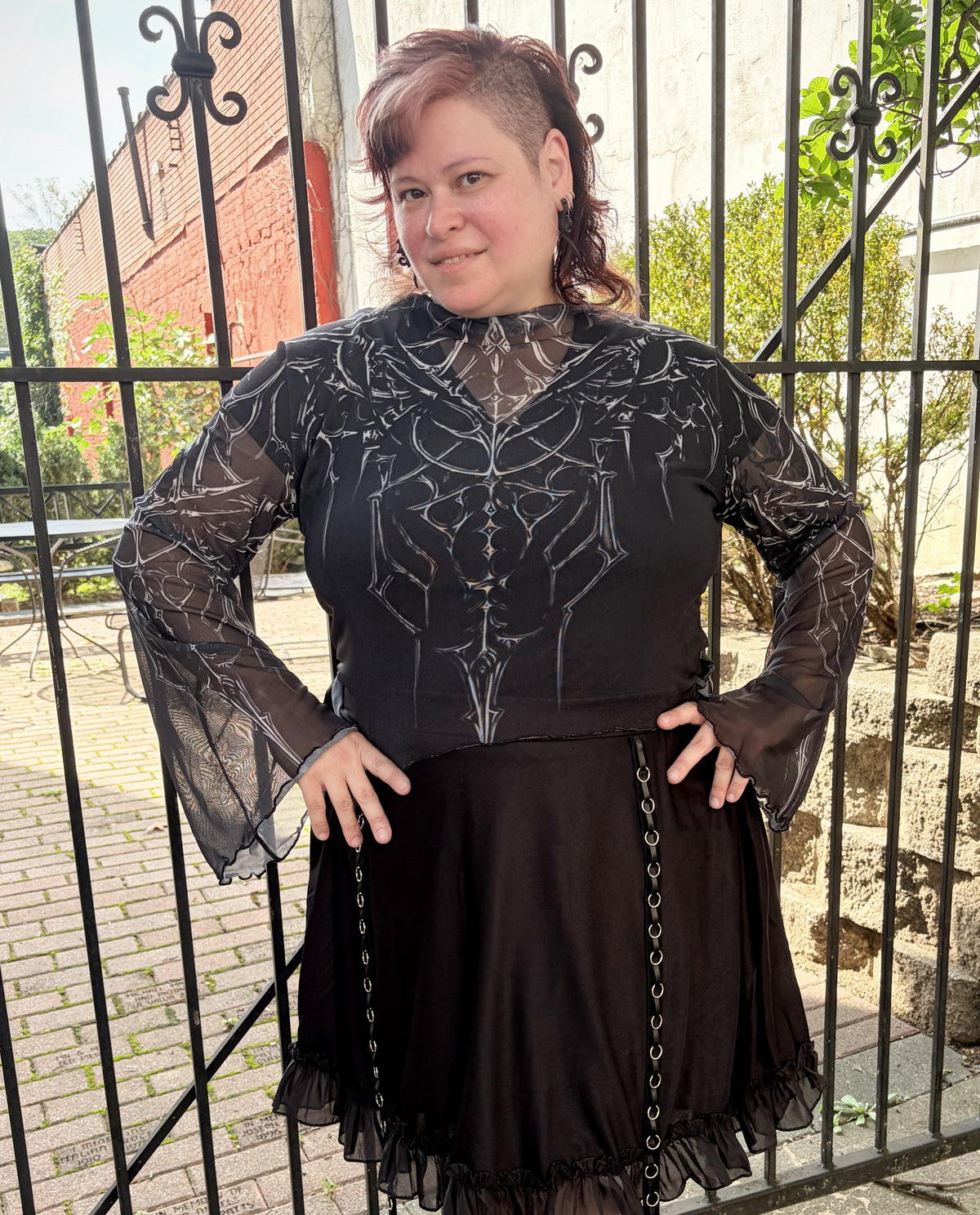 Blackthorn Mesh Top