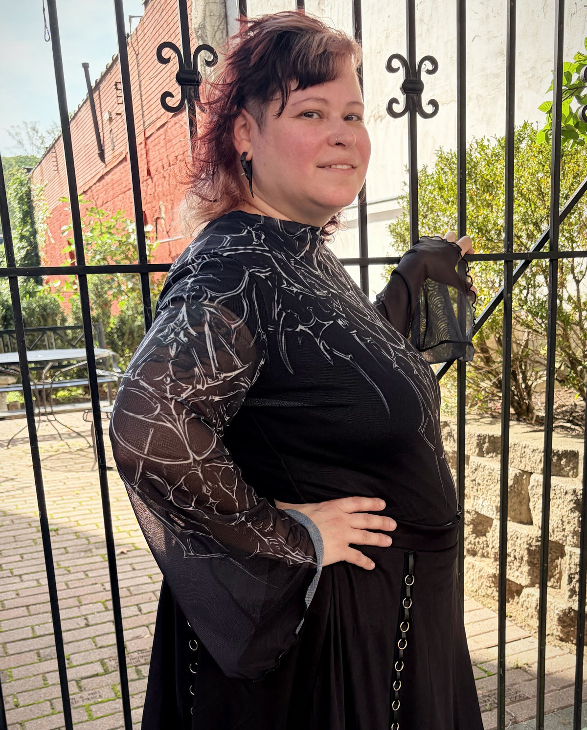 Blackthorn Mesh Top