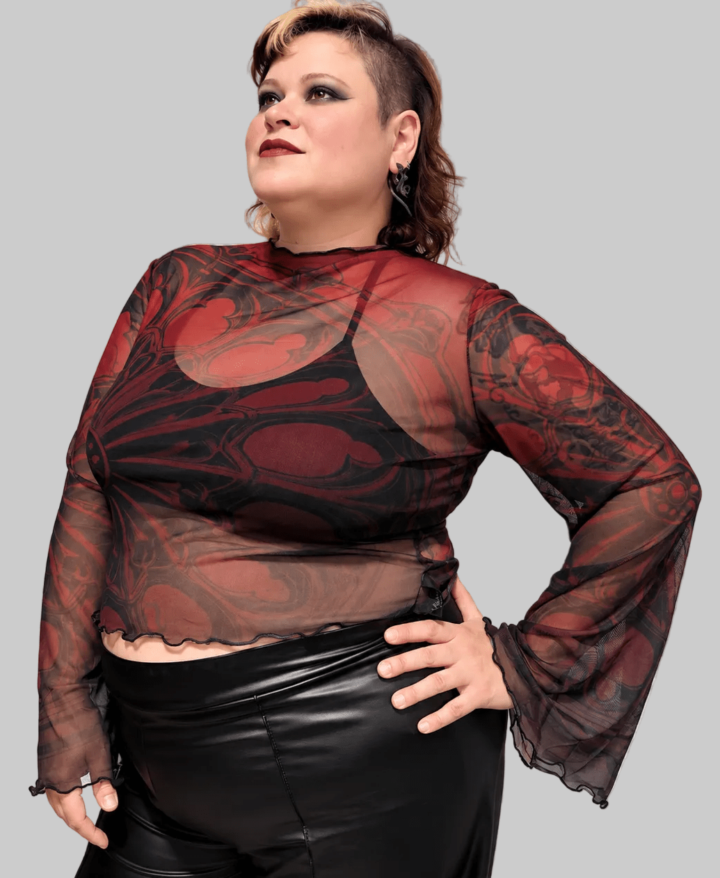 Crimson Reliquary Top - Angel's House of Design Co.