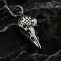 Ritual Raven Skull Necklace - Angel's House of Design Co.