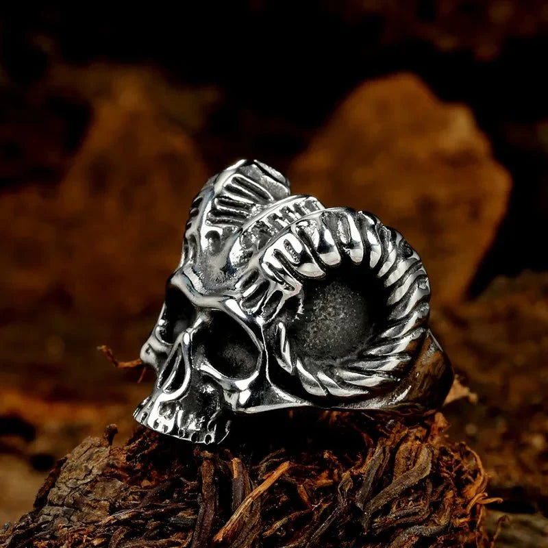 Sacred Ram Ring - Angel's House of Design Co.
