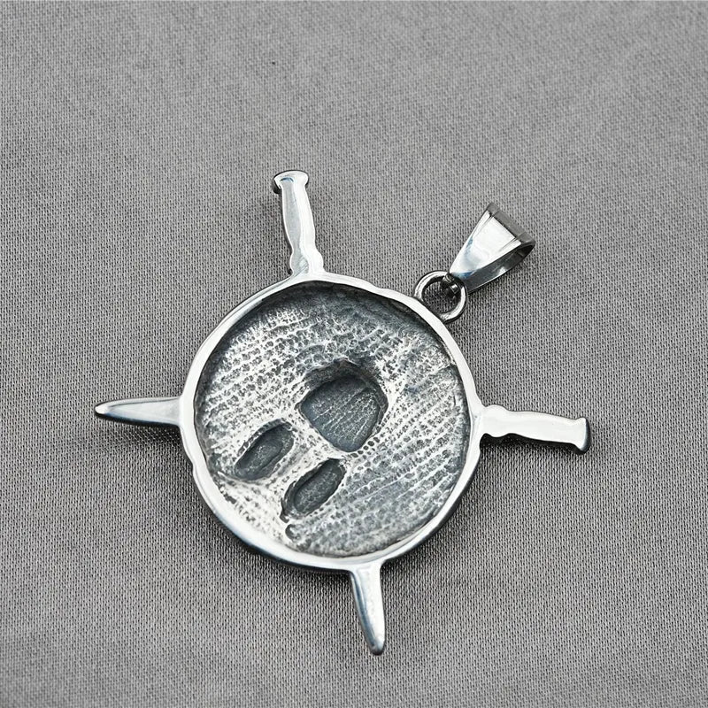 Viking Sheild Necklace - Angel's House of Design Co.