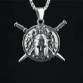 Viking Sheild Necklace - Angel's House of Design Co.